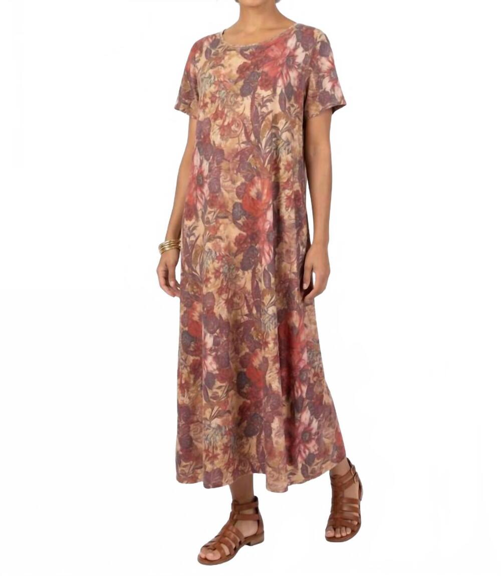 NEW JADED GYPSY frolic & wonder tee dress in woodland meadow